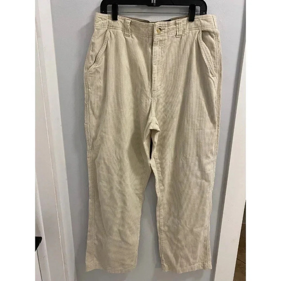 TIMBERLAND Weatherproof Vintage Men's Corduroy Pant Size 35x32 Made In Year 1999 - Picture 1 of 10